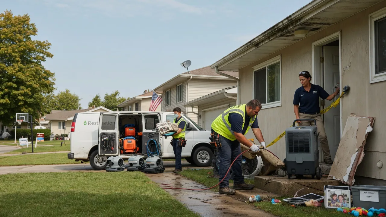 Water Damage Restoration in Tremont, PA near me
